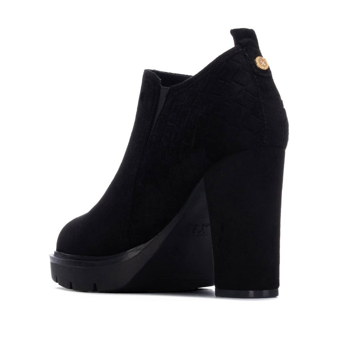 Xti Donna Stivaletti con tacco 146175 Nero