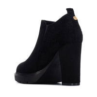 Xti Donna Stivaletti con tacco 146175 Nero