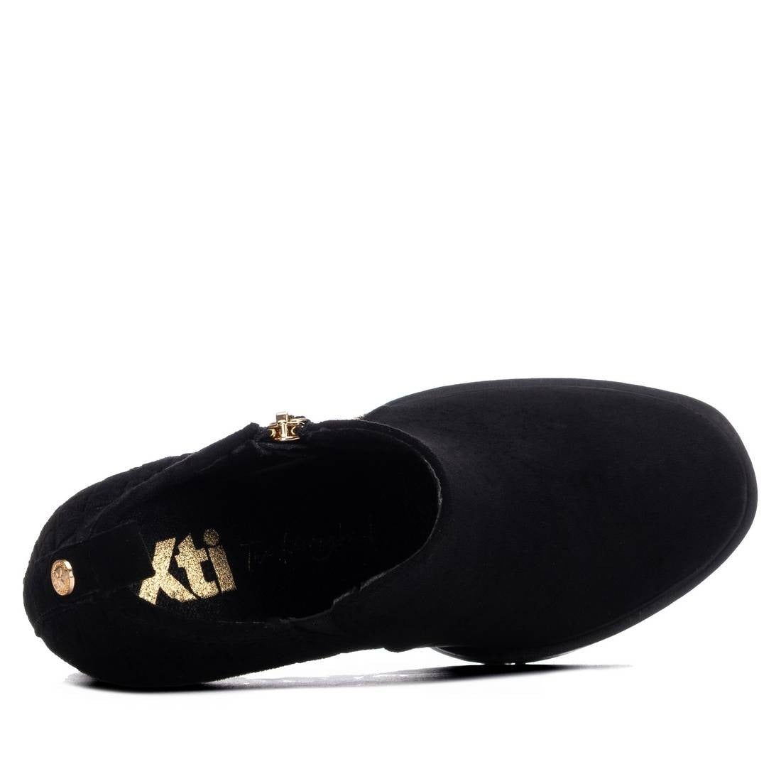 Xti Donna Stivaletti con tacco 146175 Nero