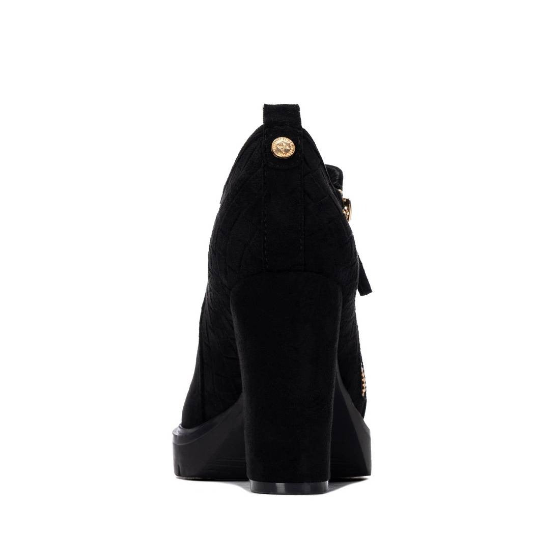 Xti Donna Stivaletti con tacco 146175 Nero