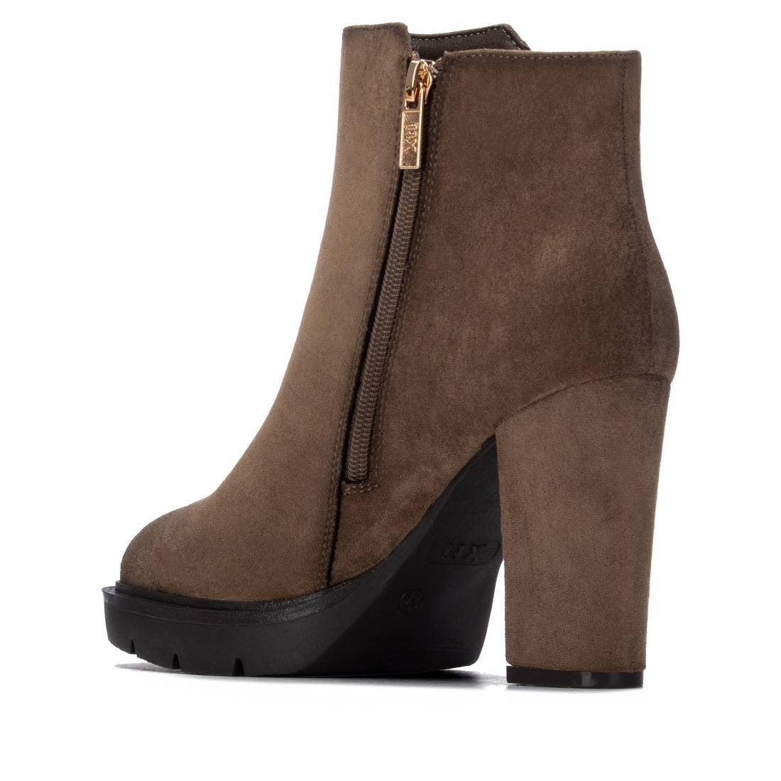 Xti Donna Stivaletti con tacco 146172 Taupe