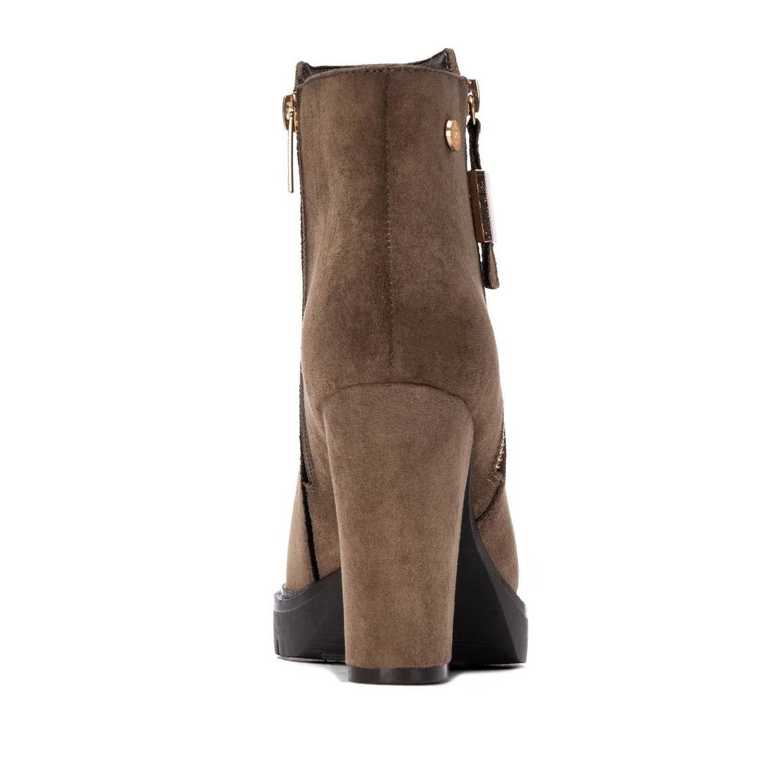 Xti Donna Stivaletti con tacco 146172 Taupe