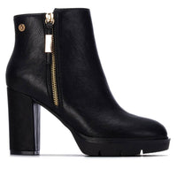 Xti Donna Stivaletti con tacco 146504 Nero