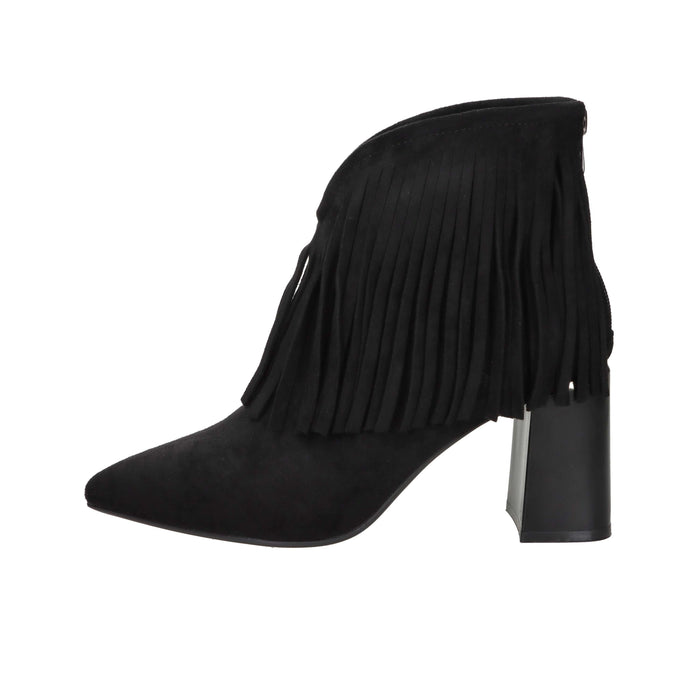 Mariella Burani Donna Stivaletti con tacco 52301 Nero