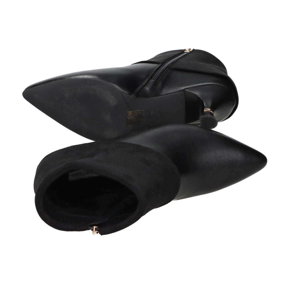 Mariella Burani Donna Stivaletti con tacco 52343 Nero