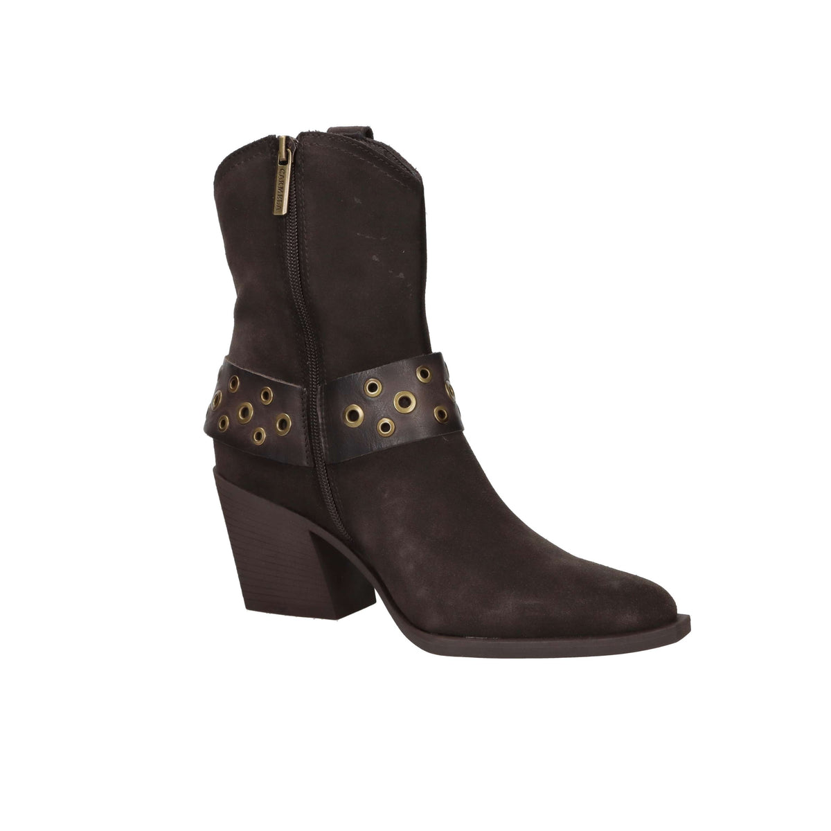 Carmela Donna Stivaletti con tacco 164132 Marrone