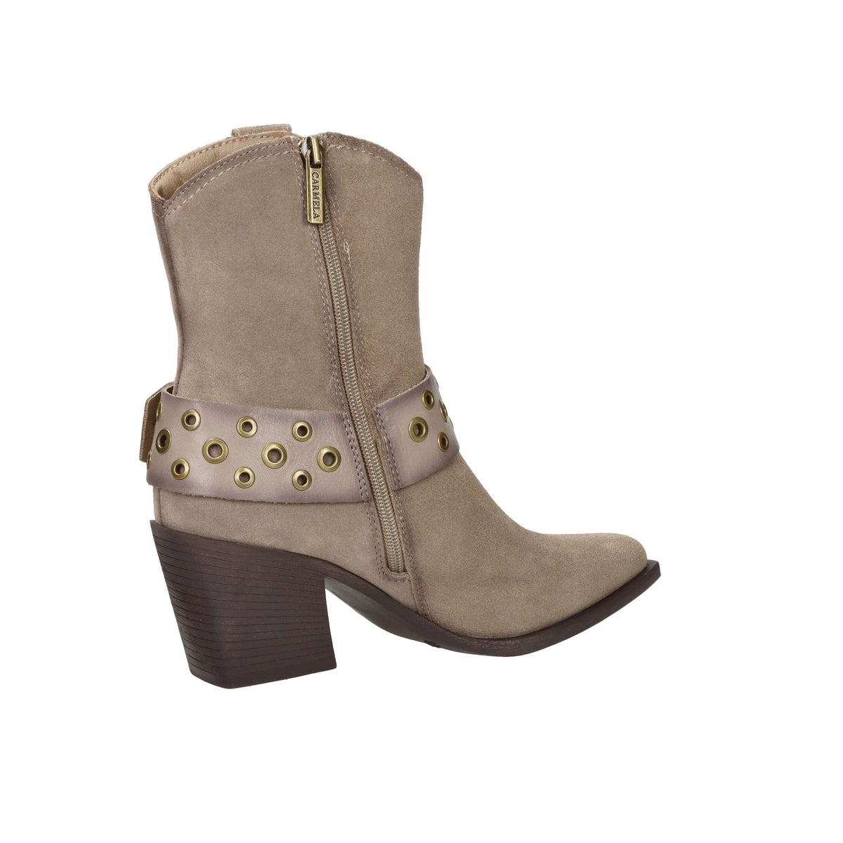 Carmela Donna Stivaletti con tacco 164132 Taupe