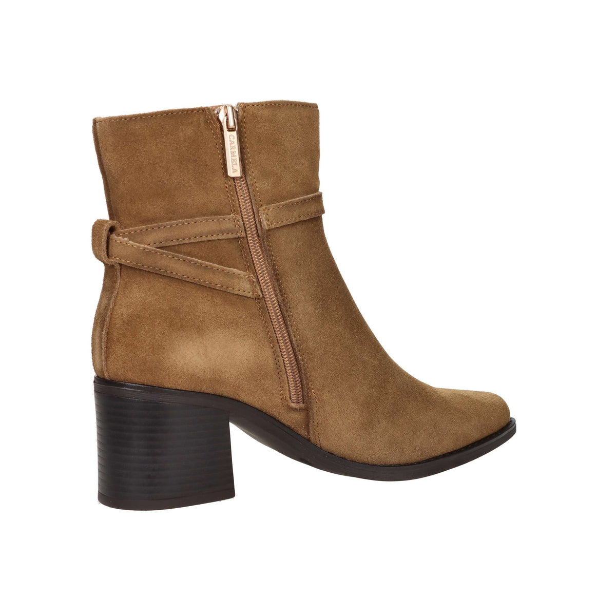Carmela Donna Stivaletti con tacco 164398 Cammello