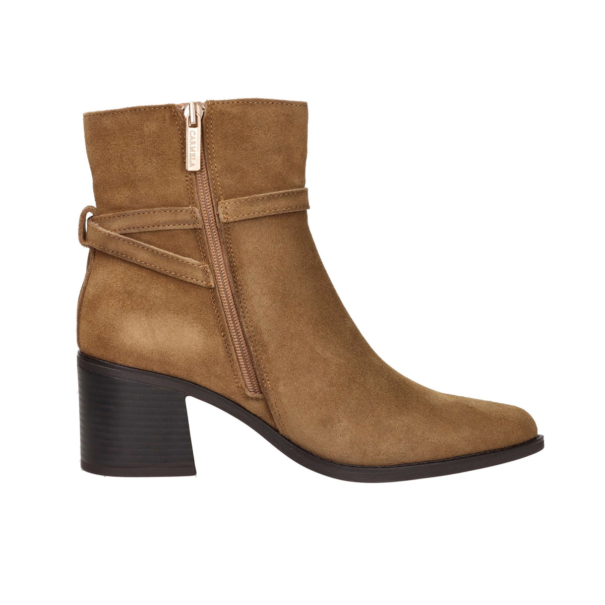Carmela Donna Stivaletti con tacco 164398 Cammello