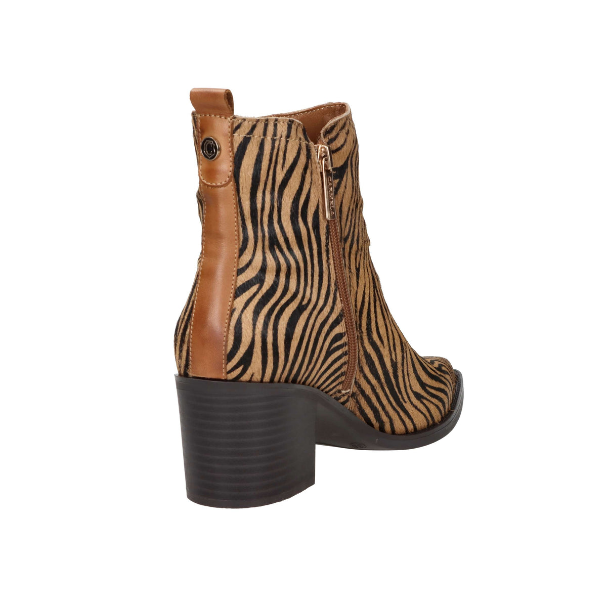 Carmela Donna Stivaletti con tacco 164386 Cammello