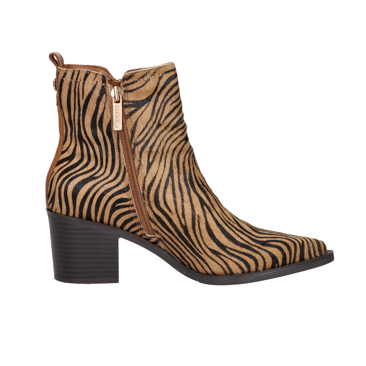 Carmela Donna Stivaletti con tacco 164386 Cammello