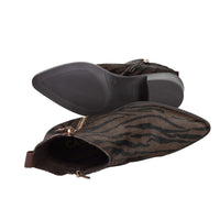 Carmela Donna Stivaletti con tacco 164386 Marrone/Nero
