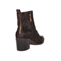 Carmela Donna Stivaletti con tacco 164386 Marrone/Nero