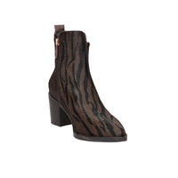 Carmela Donna Stivaletti con tacco 164386 Marrone/Nero