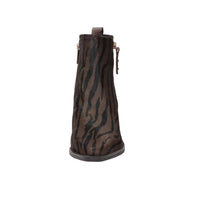 Carmela Donna Stivaletti con tacco 164386 Marrone/Nero