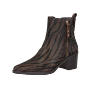 Carmela Donna Stivaletti con tacco 164386 Marrone/Nero