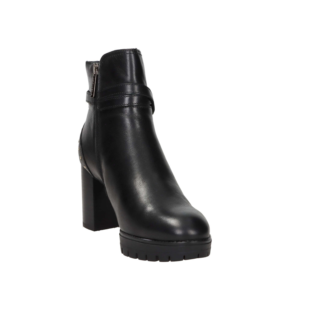 Carmela Donna Stivaletti con tacco 164280 Nero