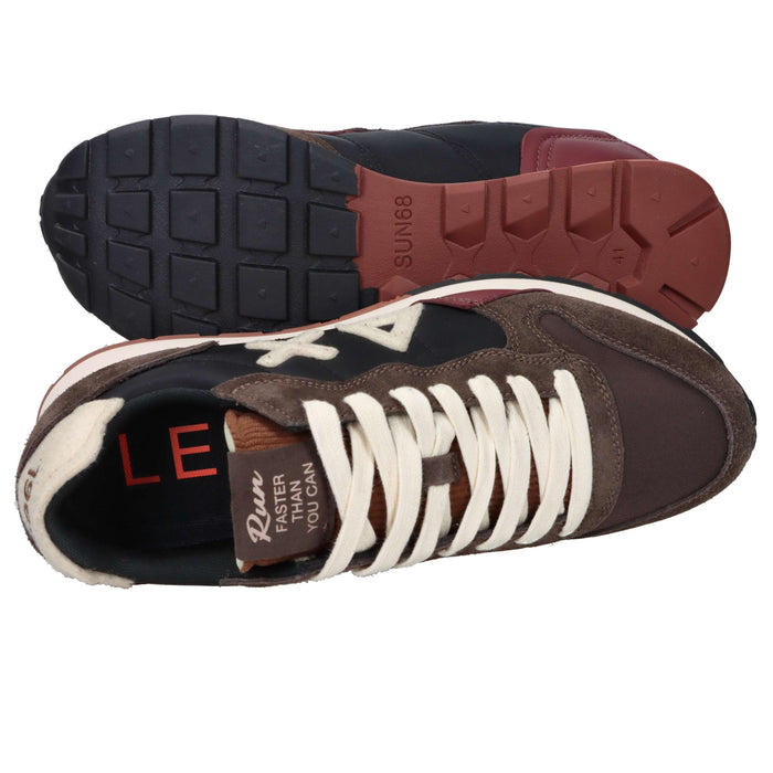 Sun68 Uomo Sneakers Z46107 Marrone/Nero