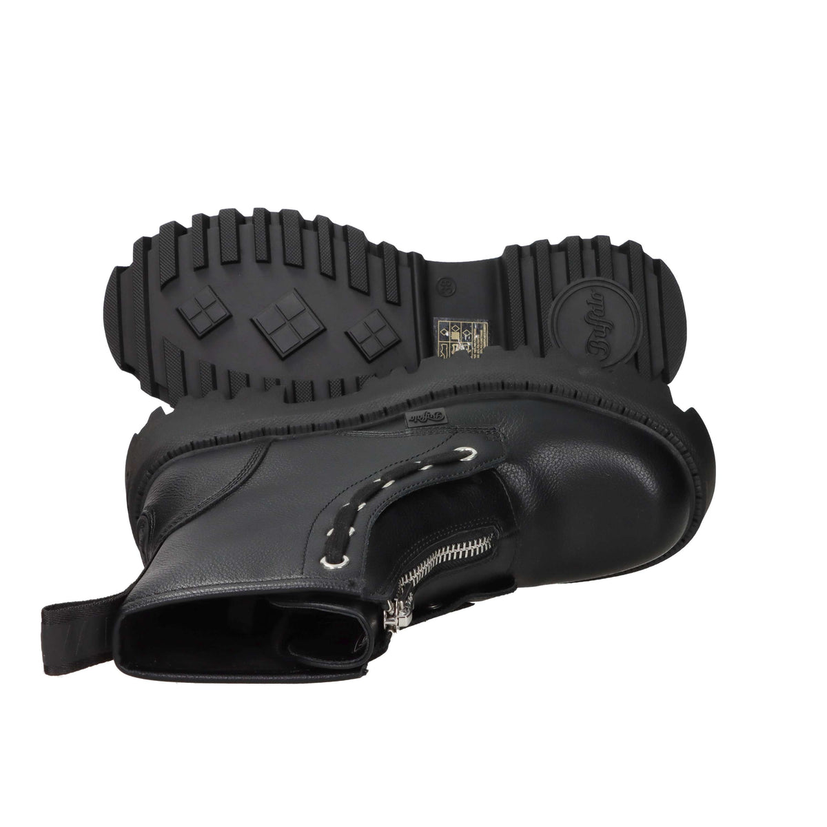 Buffalo Donna Anfibi BN1270122 Nero