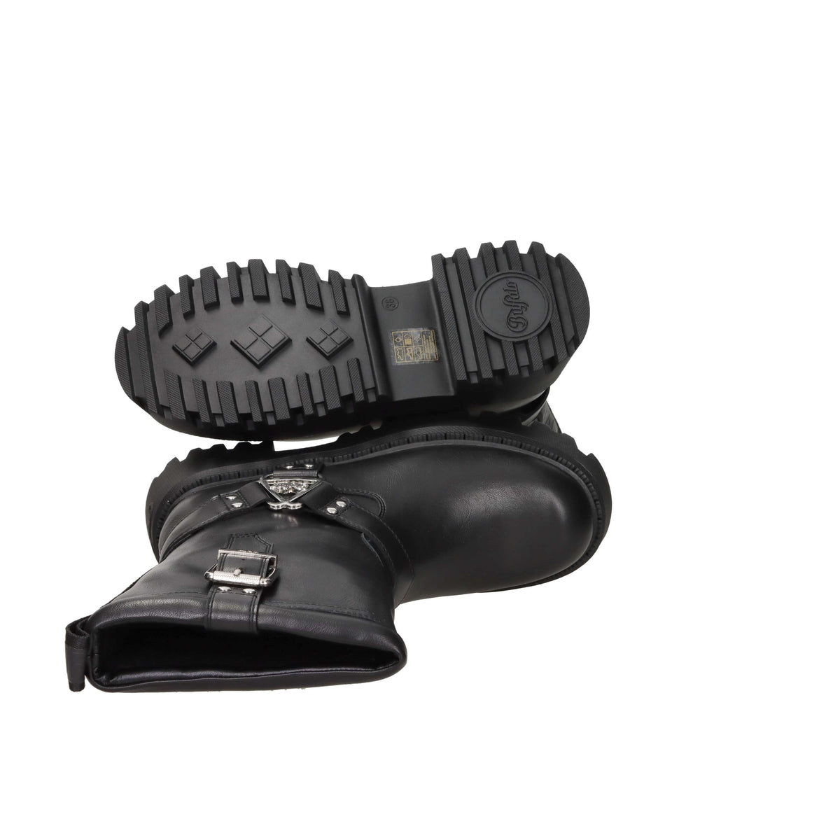 Buffalo Donna Stivaletti bassi BNPD00018566 Nero