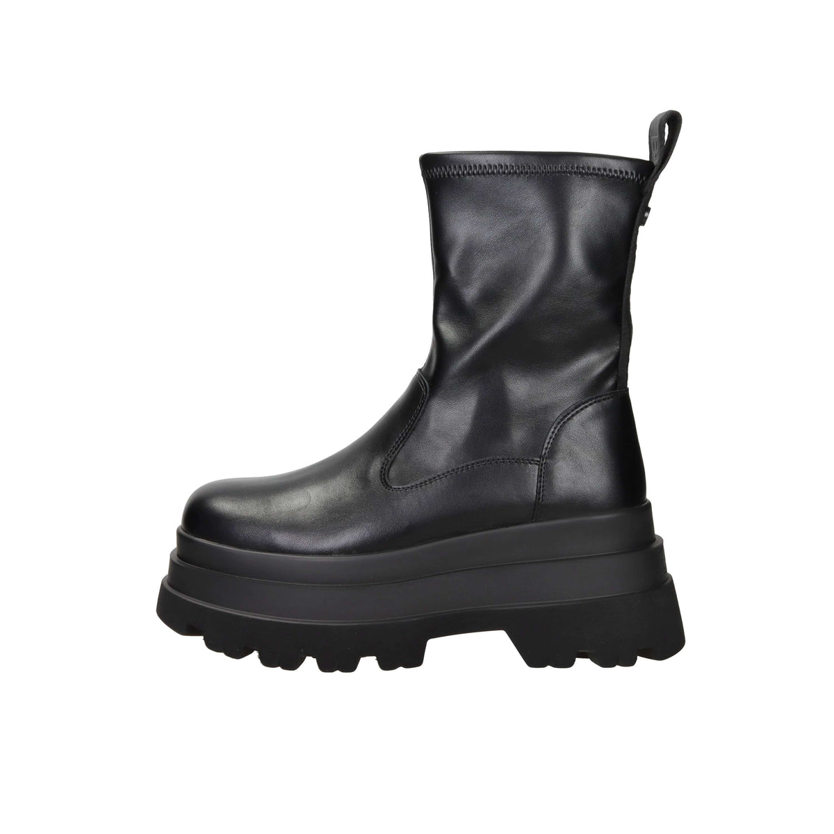 Buffalo Donna Stivaletti zeppa BN1270135 Nero