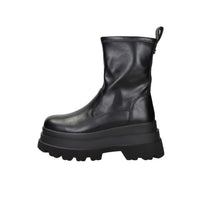 Buffalo Donna Stivaletti zeppa BN1270135 Nero