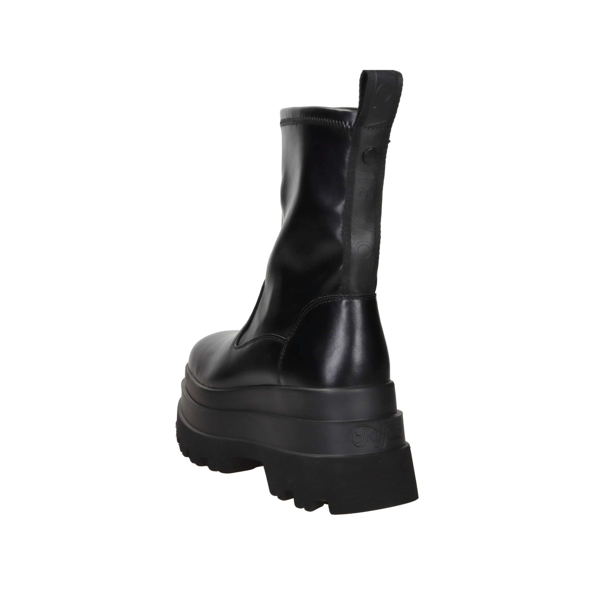 Buffalo Donna Stivaletti zeppa BN1270135 Nero