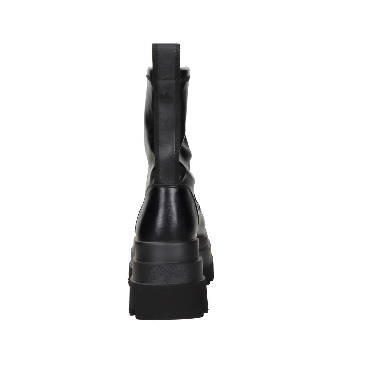 Buffalo Donna Stivaletti zeppa BN1270135 Nero