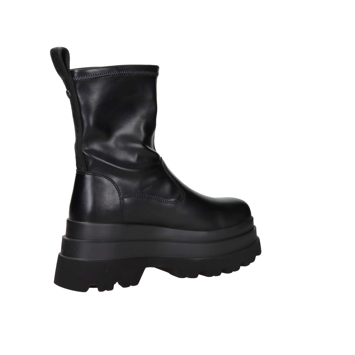 Buffalo Donna Stivaletti zeppa BN1270135 Nero