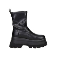 Buffalo Donna Stivaletti zeppa BN1270135 Nero