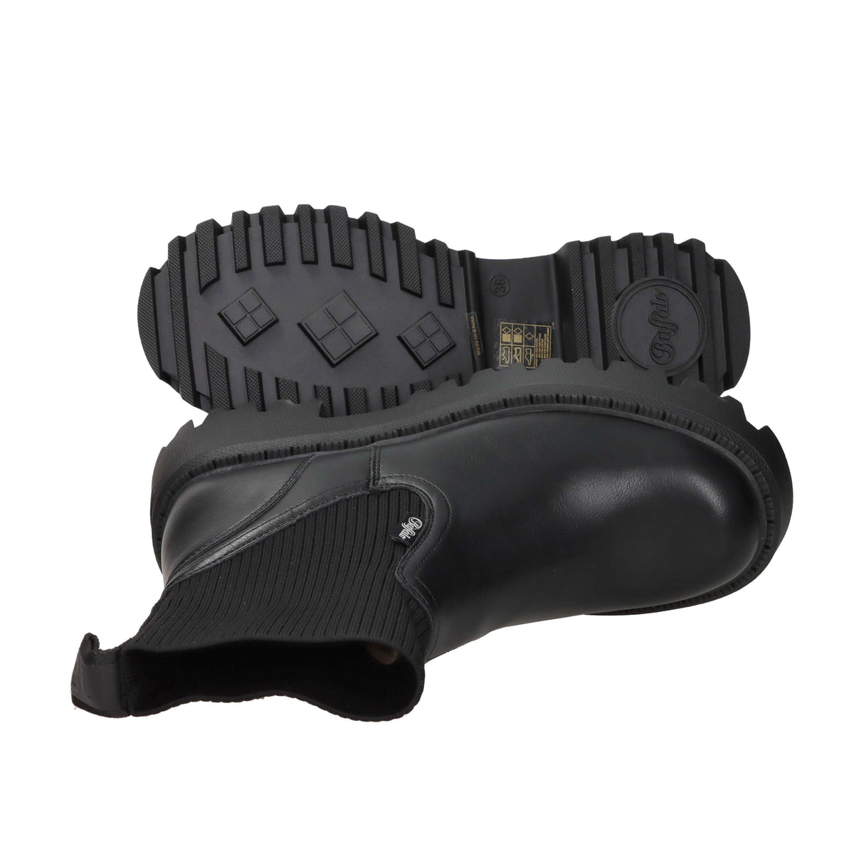 Buffalo Donna Stivaletti bassi BNPD00018570 Nero