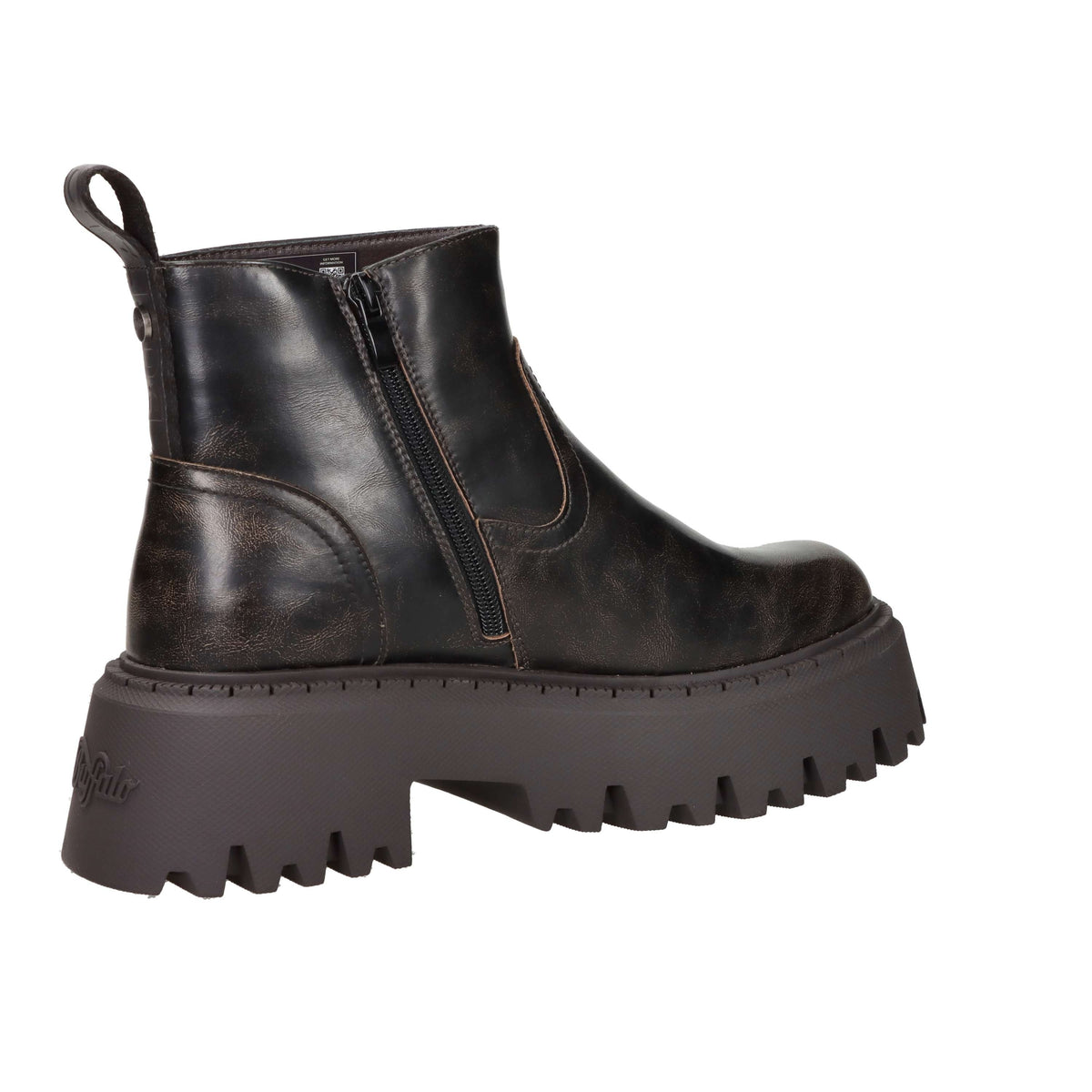 Buffalo Donna Stivaletti bassi BNPD00018595 Marrone