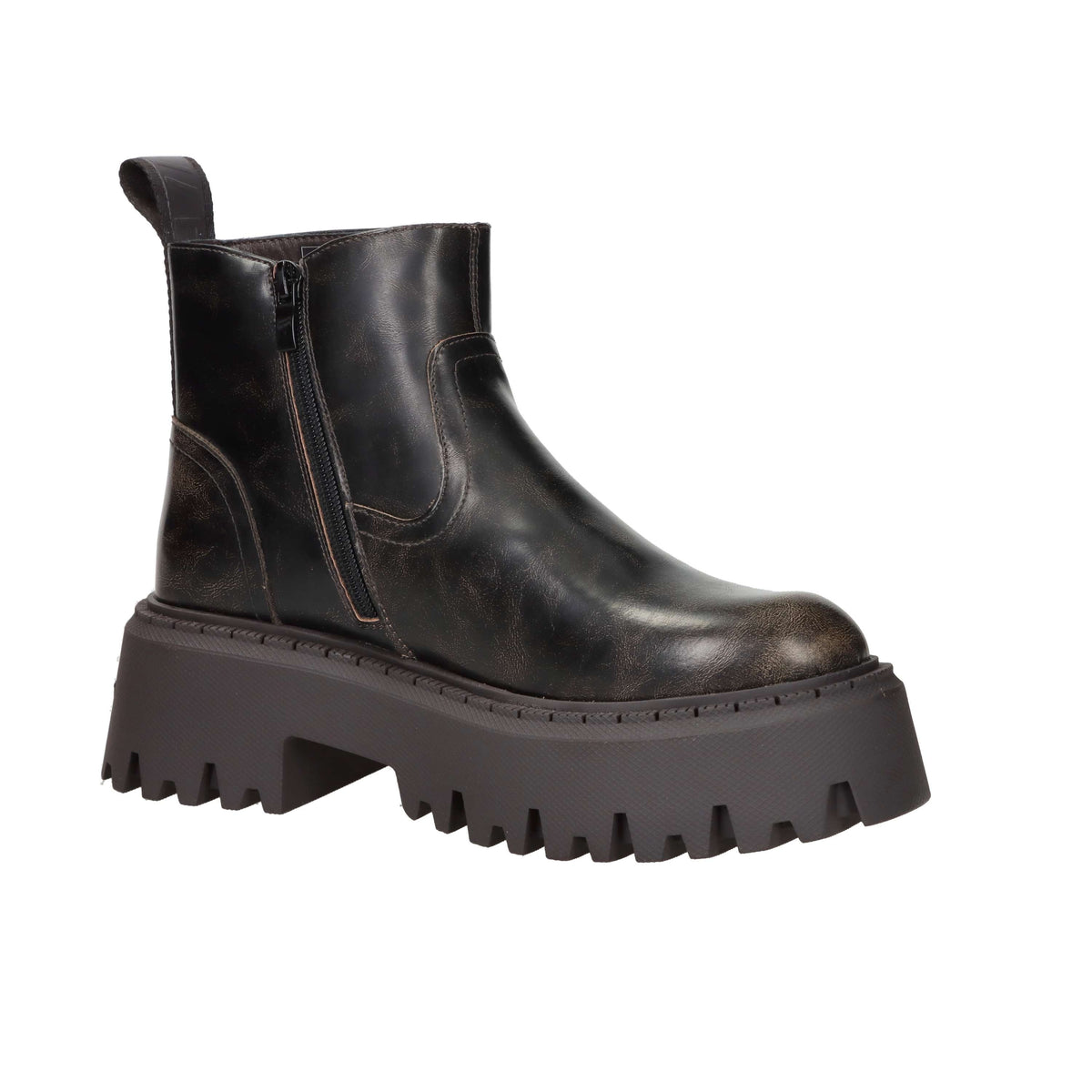 Buffalo Donna Stivaletti bassi BNPD00018595 Marrone