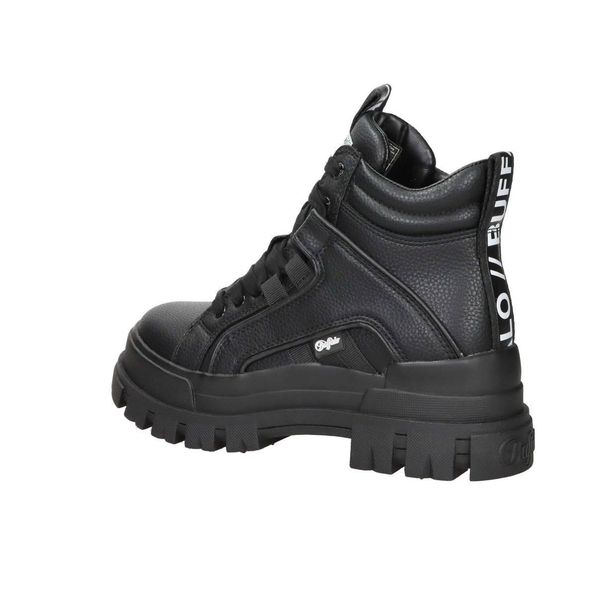 Buffalo Donna Anfibi BN1622451 Nero