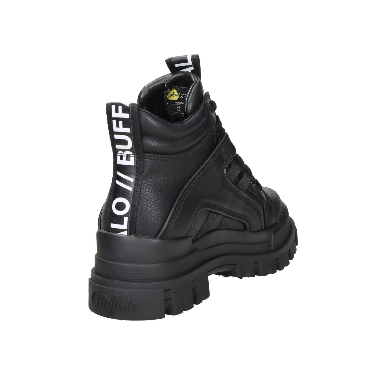 Buffalo Donna Anfibi BN1622451 Nero