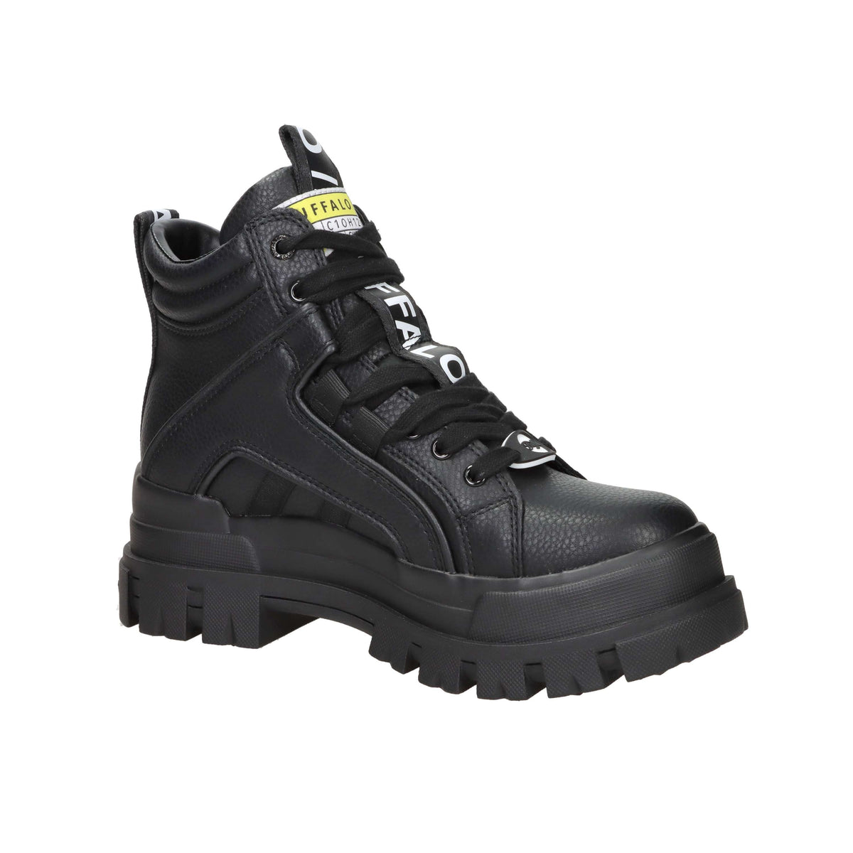Buffalo Donna Anfibi BN1622451 Nero