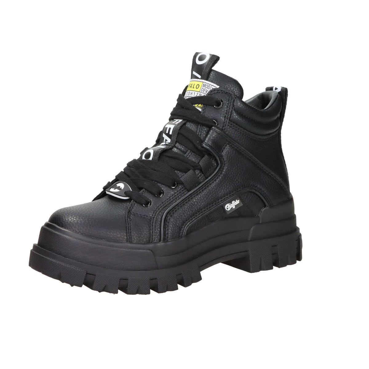 Buffalo Donna Anfibi BN1622451 Nero