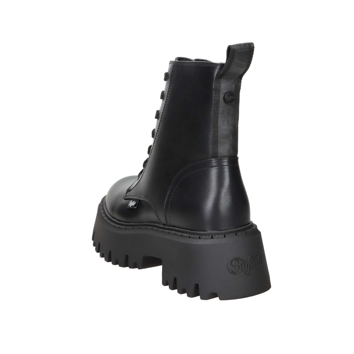 Buffalo Donna Anfibi BNPD00018471 Nero