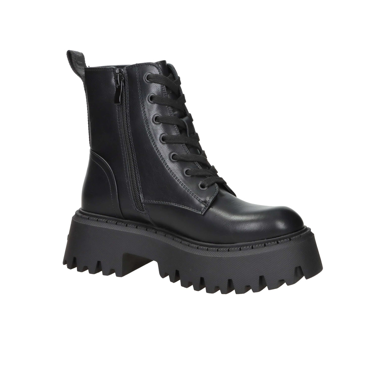 Buffalo Donna Anfibi BNPD00018471 Nero