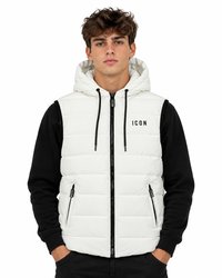 Icon Uomo Giubotto IUPREJ001C Bianco/Nero