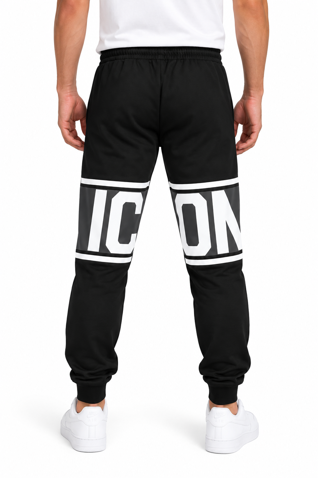 Icon Uomo Pantalone IUP023 Nero/Grigio