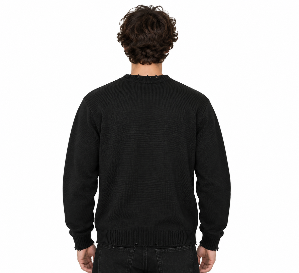 Icon Uomo Maglione IUM010 Nero