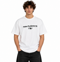 New Balance Uomo T-shirt MT6279IZ Bianco
