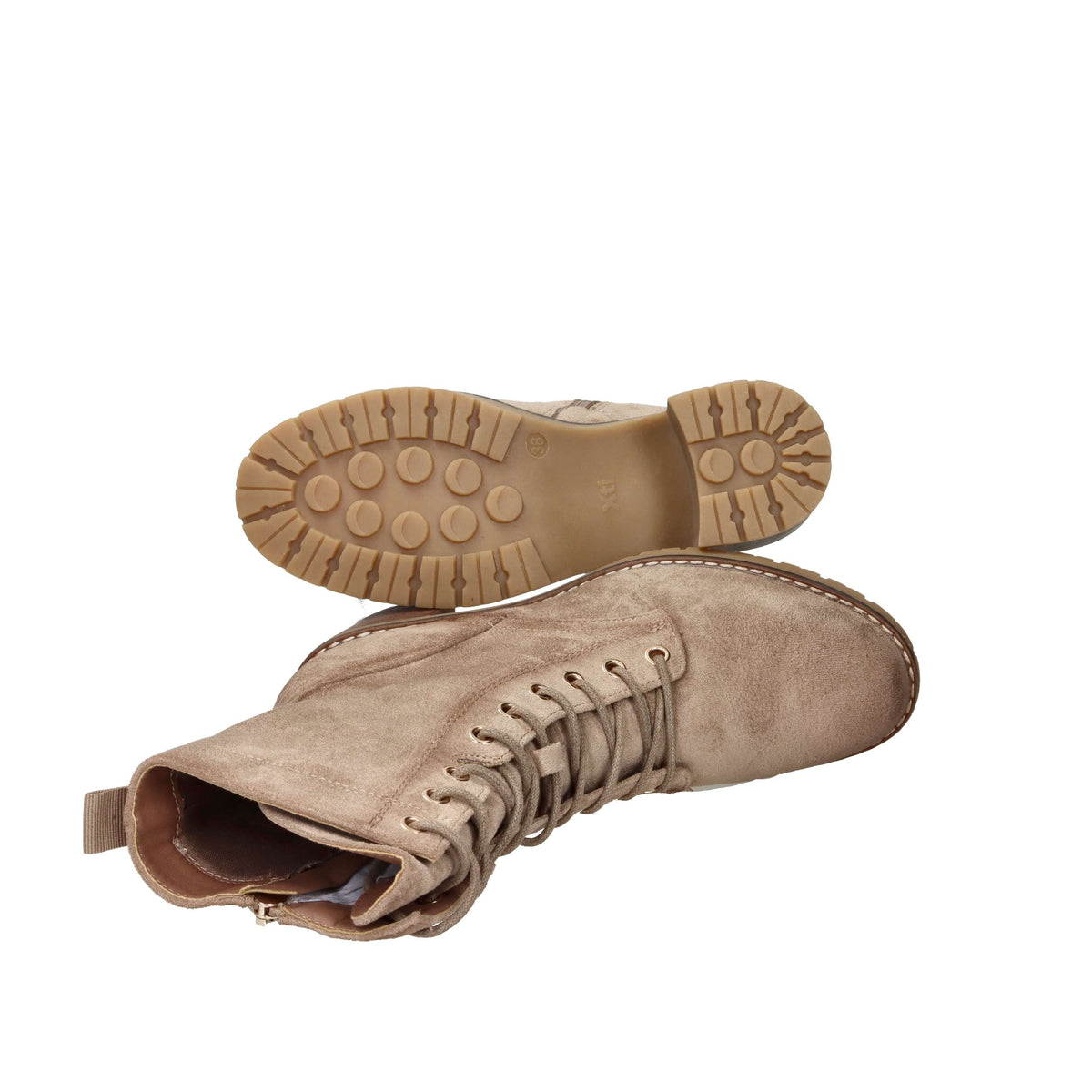Xti Donna Stivaletti con tacco 130706 Taupe