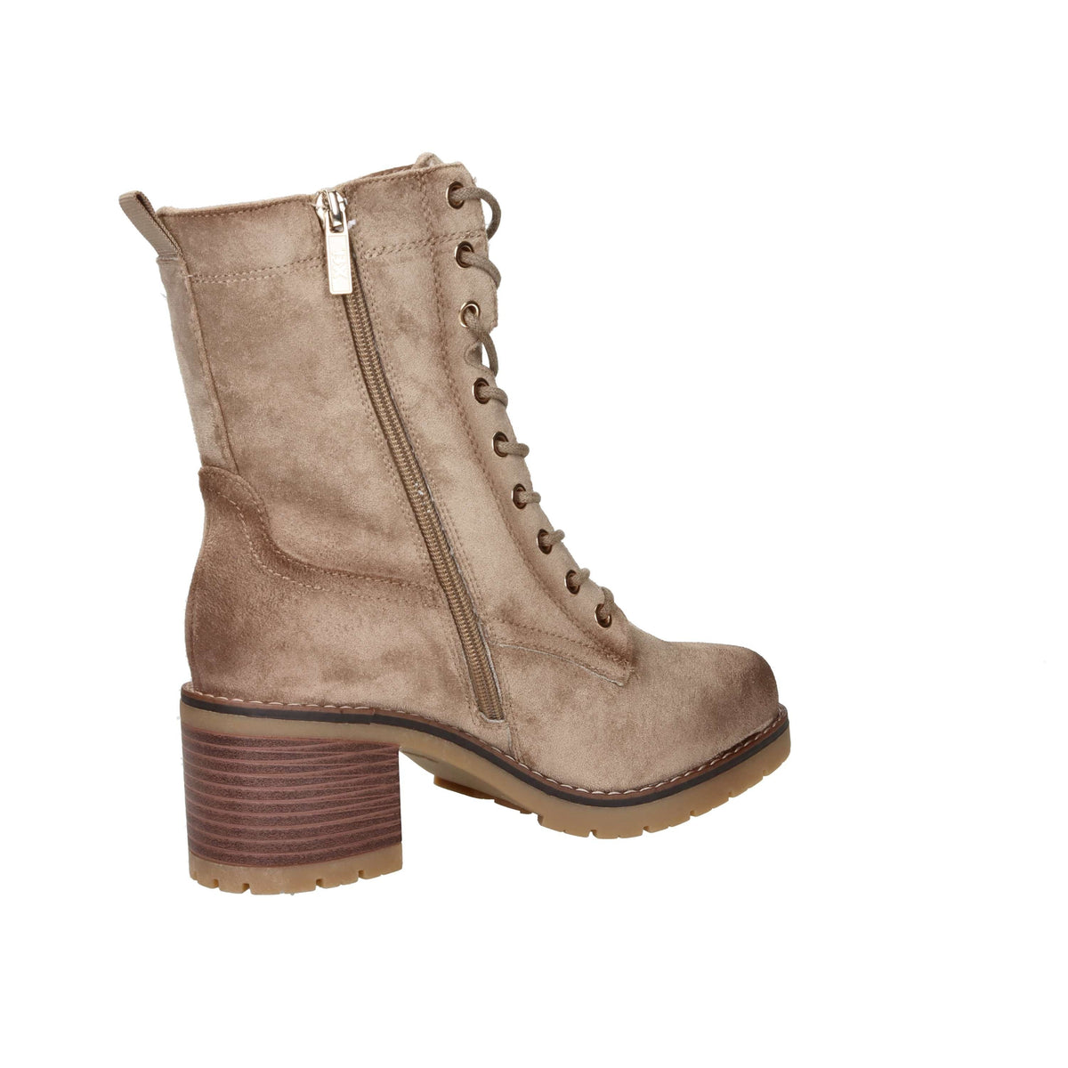Xti Donna Stivaletti con tacco 130706 Taupe