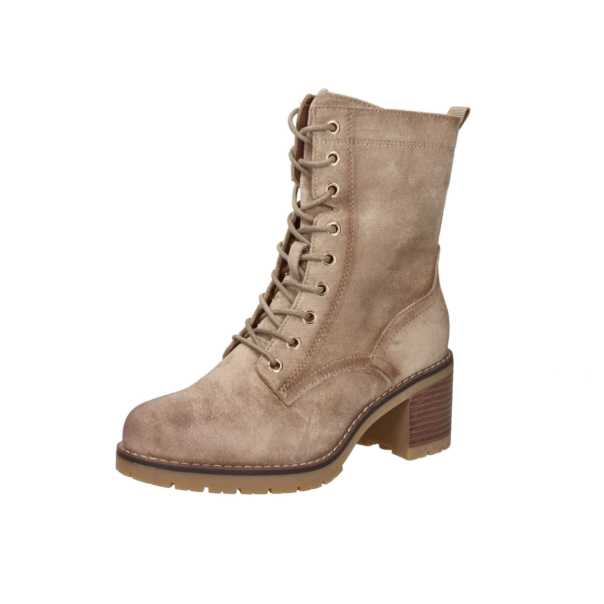 Xti Donna Stivaletti con tacco 130706 Taupe