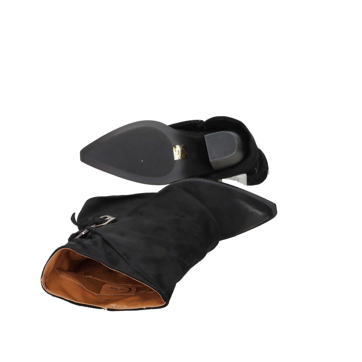Crichic Donna Stivaletti con tacco CR4203 Nero
