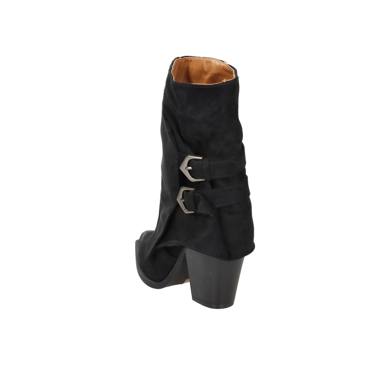 Crichic Donna Stivaletti con tacco CR4203 Nero