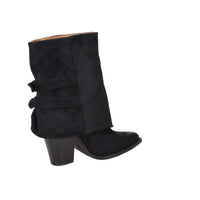 Crichic Donna Stivaletti con tacco CR4203 Nero