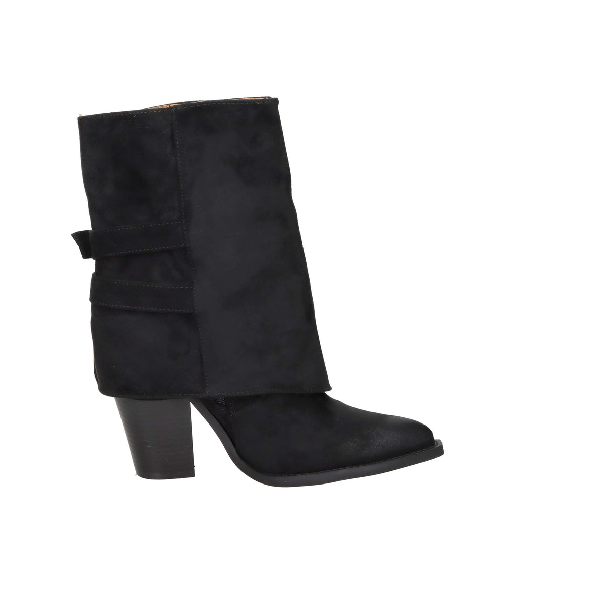 Crichic Donna Stivaletti con tacco CR4203 Nero